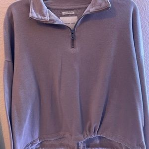 American eagle quarter zip sweater